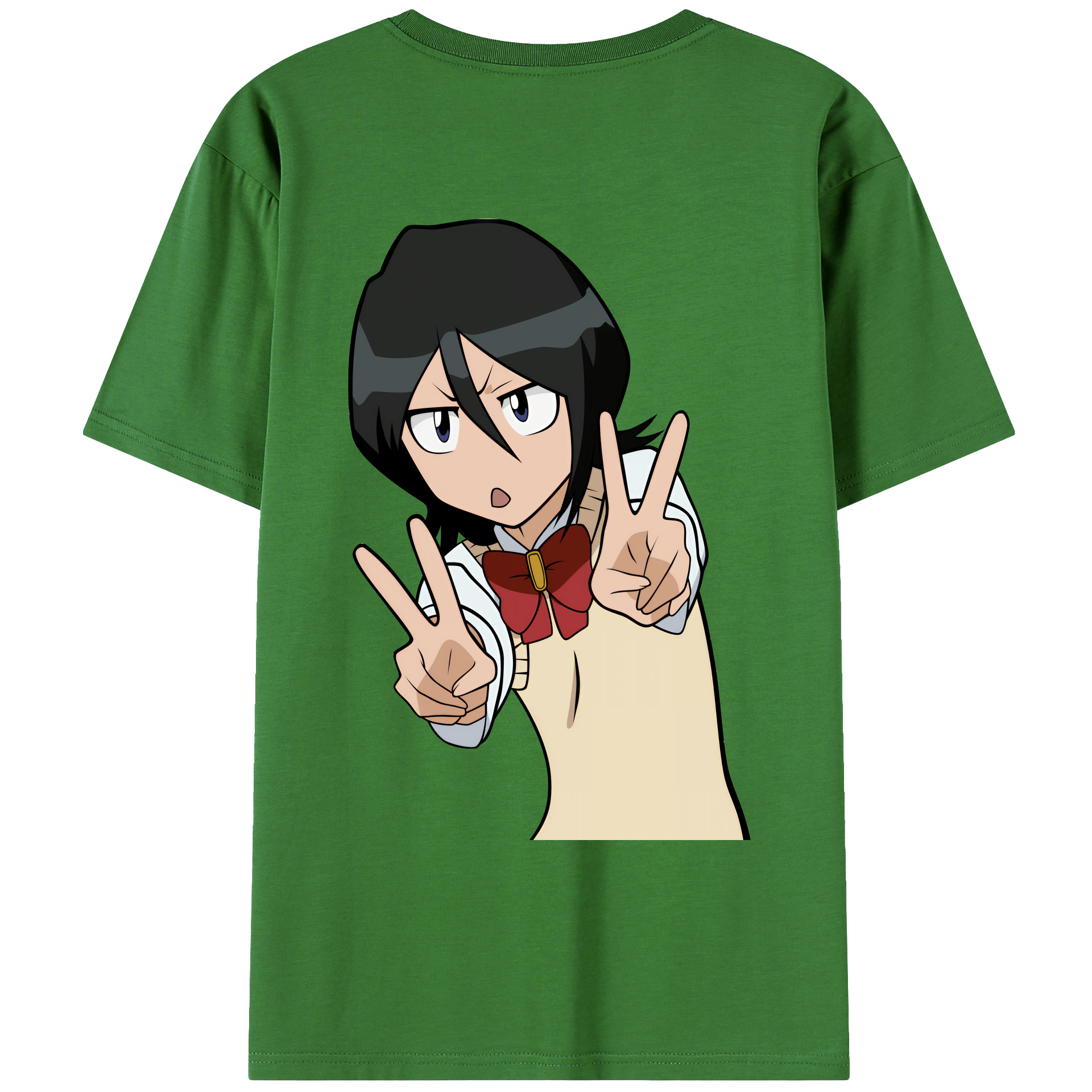 （画像用） ブリーチ 朽木ルキア BLEACH Kuchiki Rukia レディース半袖Tシャツ(バックプリント)